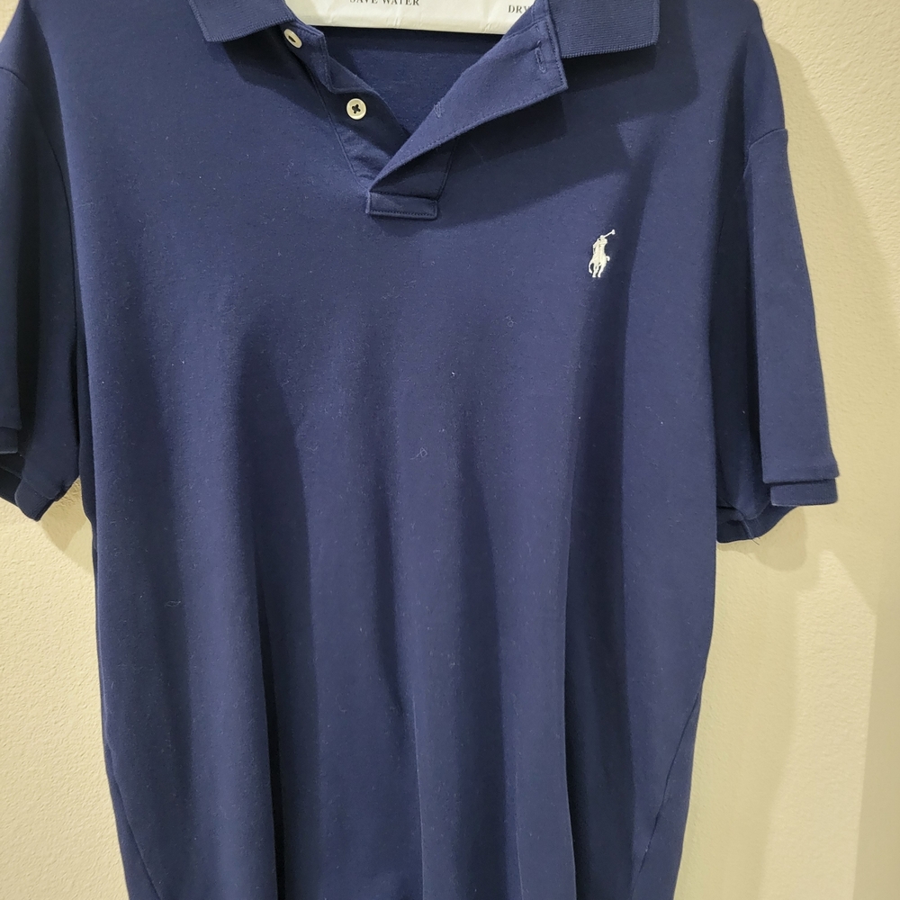 Polo by Ralph Lauren Men's Classic Navy Polo Shirt